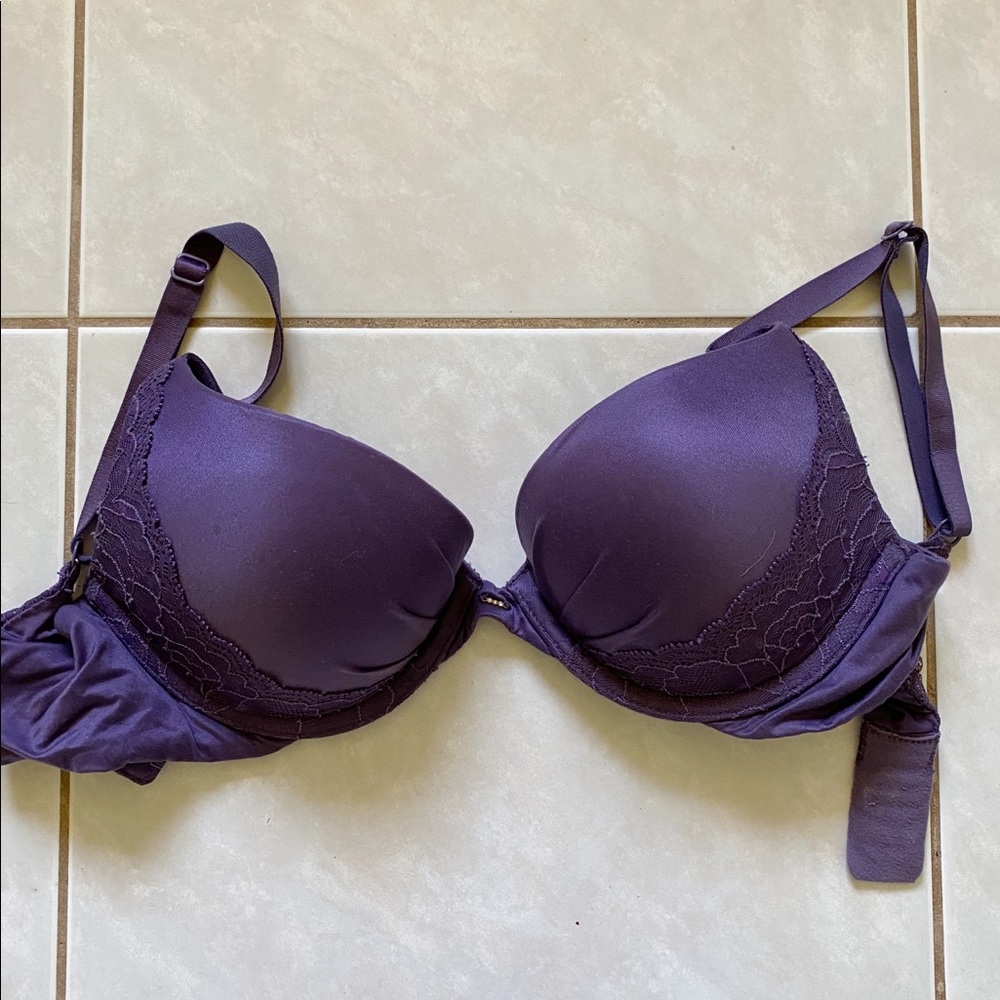 Victoria Secret Fabulous Bra in deep purple